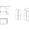 HAIER - Frigorifero 4 porte HCR3818ENPT Classe E 467 lt-Antracite
