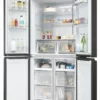HAIER - Frigorifero 4 porte HCR3818ENPT Classe E 467 lt-Antracite