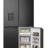 HISENSE - Frigorifero 4 porte RQ758N4SWFE Classe E 606 lt-Black Inox