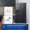 SAMSUNG - Frigorifero side by side RS65DG54M3B1EF Classe E-Antracite