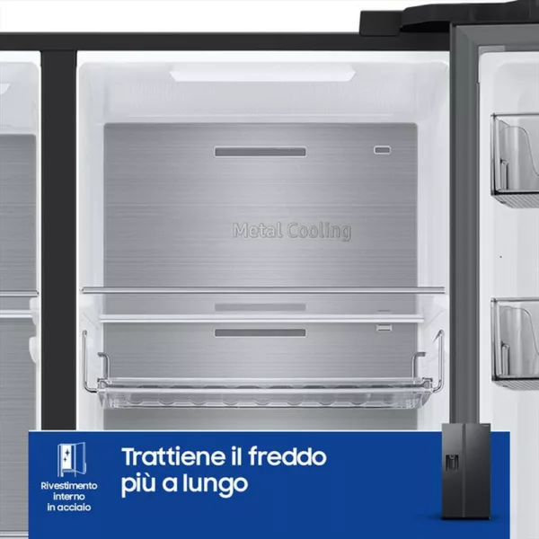 242002841_6.jpg SAMSUNG - Frigorifero side by side RS65DG54M3B1EF Classe E-Antracite