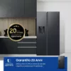 SAMSUNG - Frigorifero side by side RS65DG54M3B1EF Classe E-Antracite