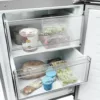 HAIER - Frigorifero combinato HDPW3620CNPK Classe C 406 lt-Acciaio inossidabile