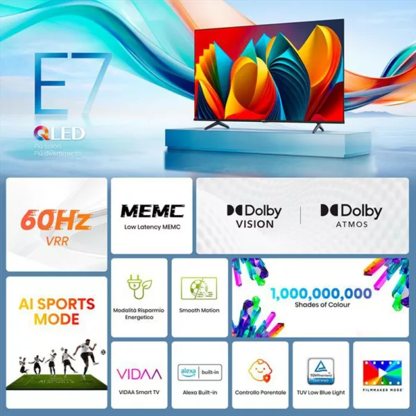 242004227_7.jpg HISENSE - Smart TV Q-LED UHD 4K 85" 85E79NQ-NERO