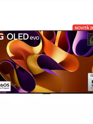 LG - Smart TV OLED evo UHD 4K 55" Serie G4 OLED55G45LW-Argento