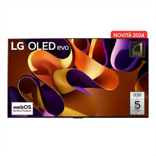 242004434.jpg LG - Smart TV OLED evo UHD 4K 55" Serie G4 OLED55G45LW-Argento