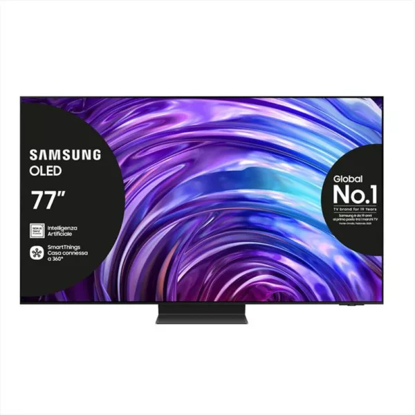 242004476.jpg SAMSUNG - Smart TV OLED UHD 4K 77" QE77S95DATXZT-Graphite Black