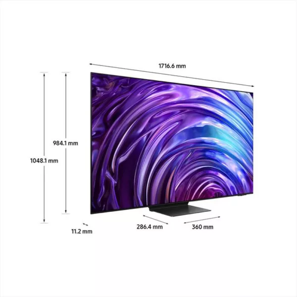 242004476_3.jpg SAMSUNG - Smart TV OLED UHD 4K 77" QE77S95DATXZT-Graphite Black