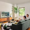 SAMSUNG - Smart TV Q-LED UHD 4K 55" QE55LS03DAUXZT-Black