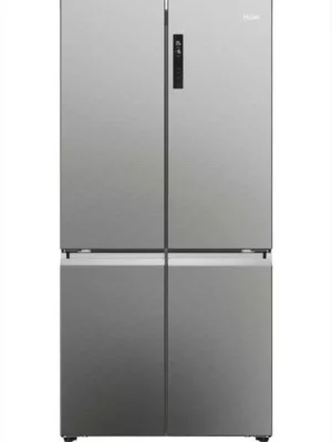 HAIER - Frigorifero side by side HCR5919ENMP ClasseE 582lt-Platino, Acciaio inossidabile