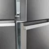 HAIER - Frigorifero side by side HCR5919ENMP ClasseE 582lt-Platino, Acciaio inossidabile