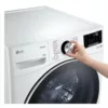 LG - Lavatrice AI DD F0P3020TSWC XL 20kg Classe B-Bianco