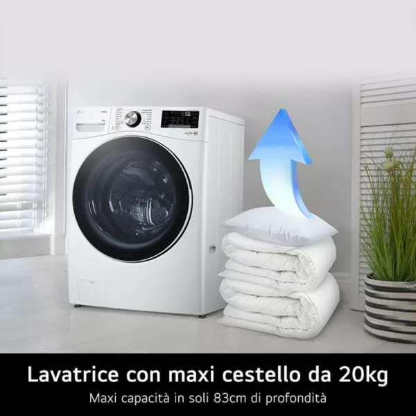242004850_3.jpg LG - Lavatrice AI DD F0P3020TSWC XL 20kg Classe B-Bianco