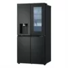 LG - Frigorifero 4 porte GMG860EPBE Classe E 508L-Black