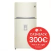 LG - Frigorifero 2 porte GTF916SEPED Classe E 592L-Beige