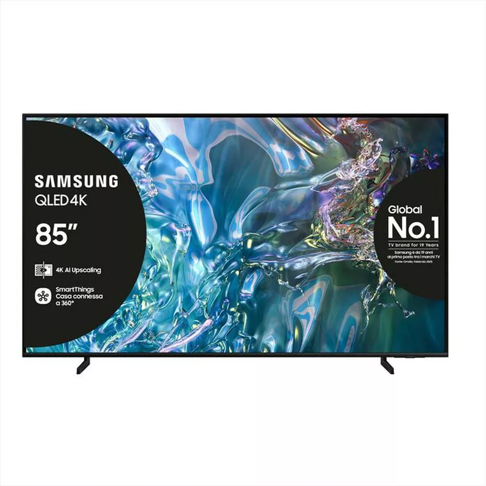 SAMSUNG - Smart TV Q-LED UHD 4K 85" QE85Q60DAUXZT-TITAN GRAY