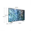 SAMSUNG - Smart TV Q-LED UHD 4K 85" QE85Q60DAUXZT-TITAN GRAY