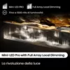 HISENSE - Smart TV MINI LED UHD 4K 75" 75U79NQ-Metallo - Grigio Carbone