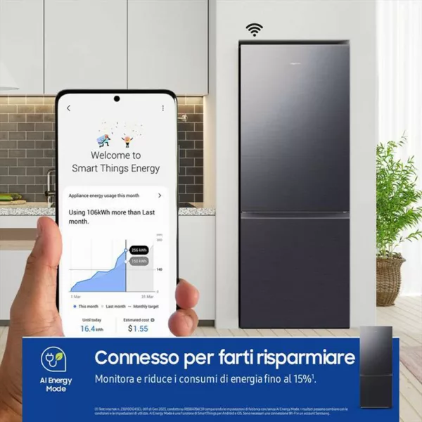 242006603_5.jpg SAMSUNG - Frigorifero combinato RB50DG601EB1EF ClasseE 508lt-Antracite