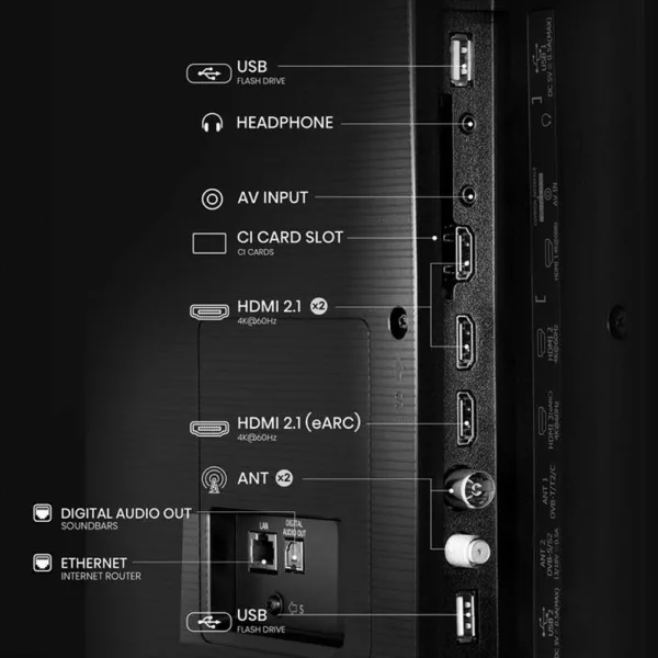 242006626_5.jpg HISENSE - Smart TV Q-LED UHD 4K 65" 65E79NQ-NERO