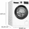 BOSCH - Lavatrice WGG244F0II SERIE 6 9 Kg Classe A-Bianco