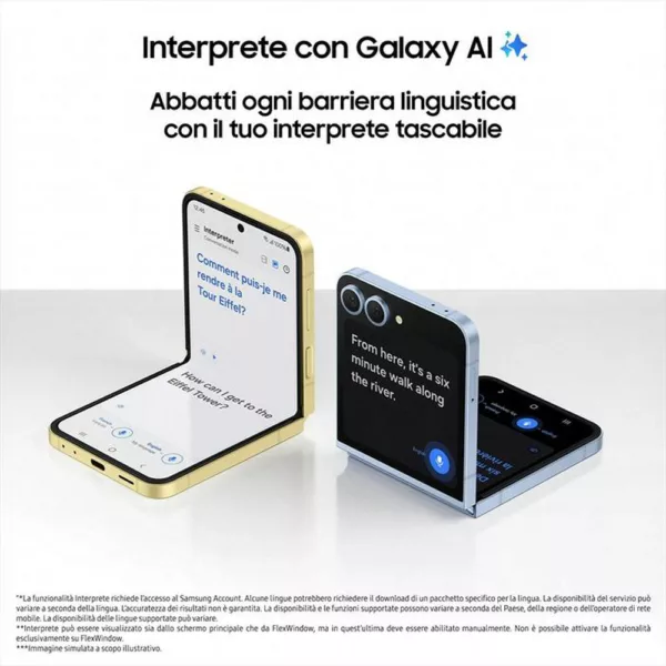 242012757_3.jpg SAMSUNG - Galaxy Z Flip6 12+256GB-Silver Shadow
