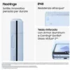 SAMSUNG - Galaxy Z Flip6 12+256GB-Silver Shadow