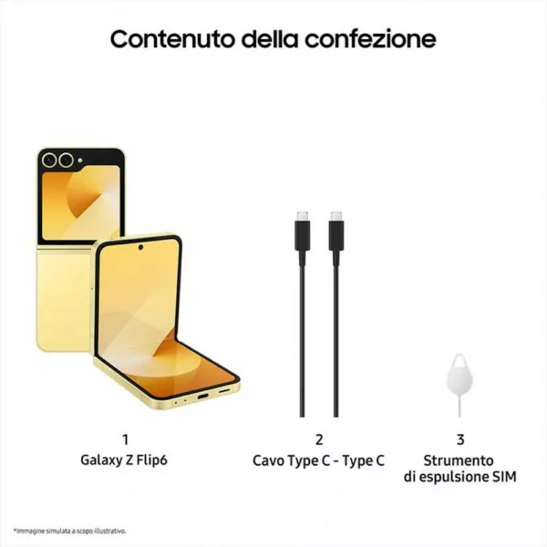 242012758_9.jpg SAMSUNG - Galaxy Z Flip6 12+512GB-Yellow
