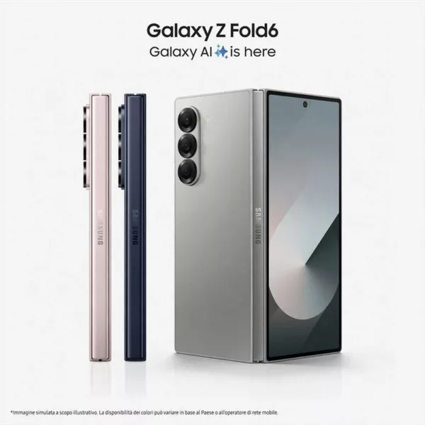 242012760_1.jpg SAMSUNG - Galaxy Z Fold6 12GB + 1TB-Silver Shadow