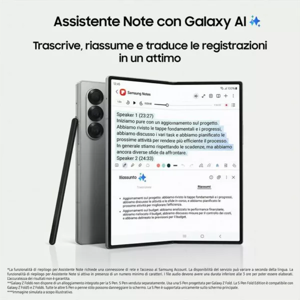 242012760_3.jpg SAMSUNG - Galaxy Z Fold6 12GB + 1TB-Silver Shadow