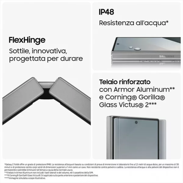 242012760_6.jpg SAMSUNG - Galaxy Z Fold6 12GB + 1TB-Silver Shadow