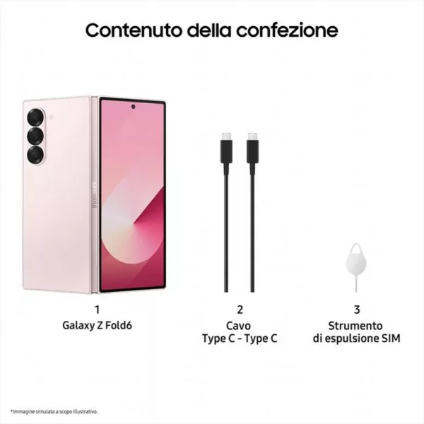 242012770_8.jpg SAMSUNG - Galaxy Z Fold6 12+256GB-Pink