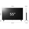 LG - Smart TV OLED UHD 4K 55" Serie B4 OLED55B46LA-Grigio