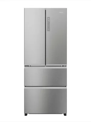 HAIER - Frigorifero 4 porte HFR3718ENMM Classe E 402 lt-Acciaio inox