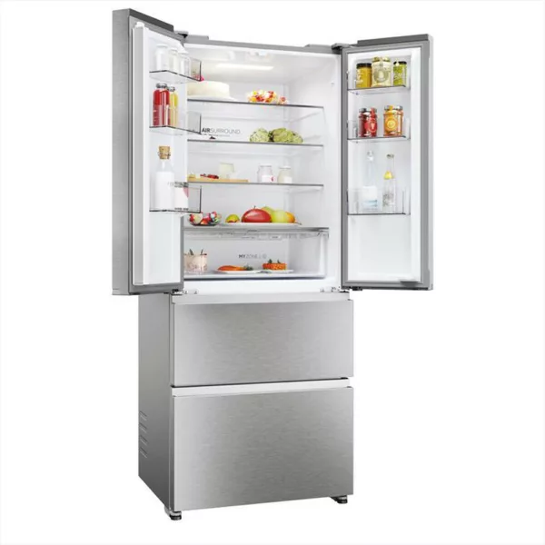 242013696_2.jpg HAIER - Frigorifero 4 porte HFR3718ENMM Classe E 402 lt-Acciaio inox