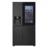 LG - Frigorifero side by side GSXE91EVAD Classe D 628L-Black