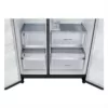 LG - Frigorifero side by side GSXE91EVAD Classe D 628L-Black