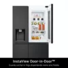 LG - Frigorifero side by side GSXE91EVAD Classe D 628L-Black