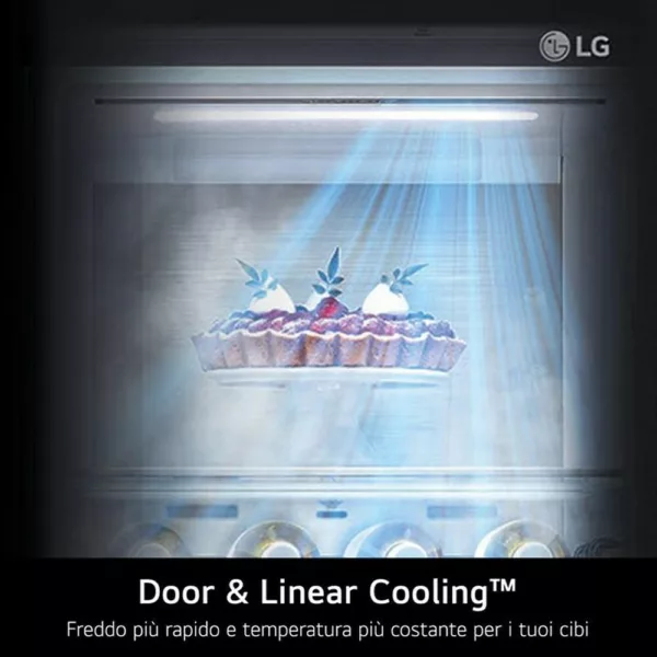 242014161_3.jpg LG - Frigorifero side by side GSXE91EVAD Classe D 628L-Black