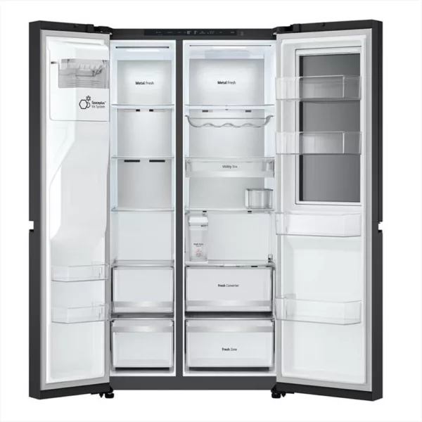 242014161_8.jpg LG - Frigorifero side by side GSXE91EVAD Classe D 628L-Black