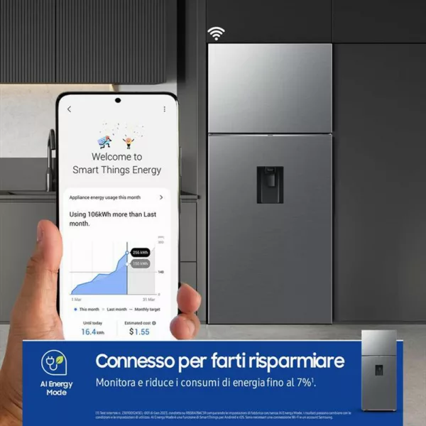 242015506_4.jpg SAMSUNG - Frigorifero 2 porte RT53DG7B14S9EF Classe E 528 lt-Metal Inox
