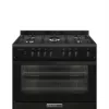 GLEM GAS - Cucina SA965MBK Classe A-Nero Carbone