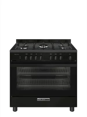 GLEM GAS - Cucina SA965MBK Classe A-Nero Carbone