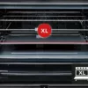 GLEM GAS - Cucina SA965MBK Classe A-Nero Carbone
