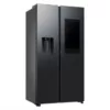 SAMSUNG - Frigorifero side by side RS90F66BEFEF Classe E-Matte black