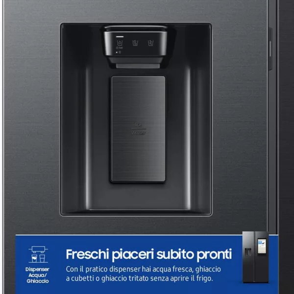 252003411_10.jpg SAMSUNG - Frigorifero side by side RS90F66BEFEF Classe E-Matte black