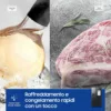 SAMSUNG - Frigorifero side by side RS90F66BEFEF Classe E-Matte black