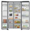 SAMSUNG - Frigorifero side by side RS90F66BEFEF Classe E-Matte black