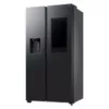 SAMSUNG - Frigorifero side by side RS90F66BEFEF Classe E-Matte black