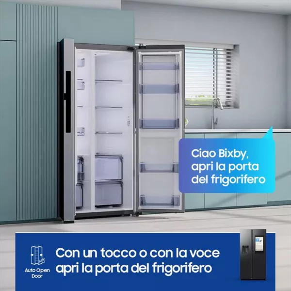 252003411_6.jpg SAMSUNG - Frigorifero side by side RS90F66BEFEF Classe E-Matte black
